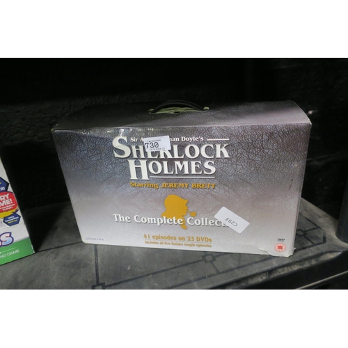 730 - SHERLOCK HOLMES DVDS