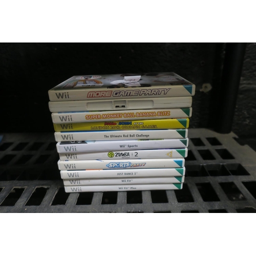 732 - SELECTION OF WII GAMES