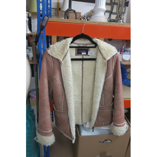 792 - PRINCIPLES SHEEPSKIN JACKET