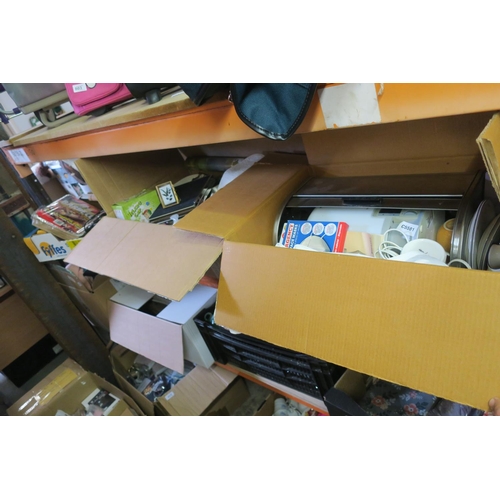 810 - THREE BOXES OF HOUSEHOLD CLEARANCE ITEMS