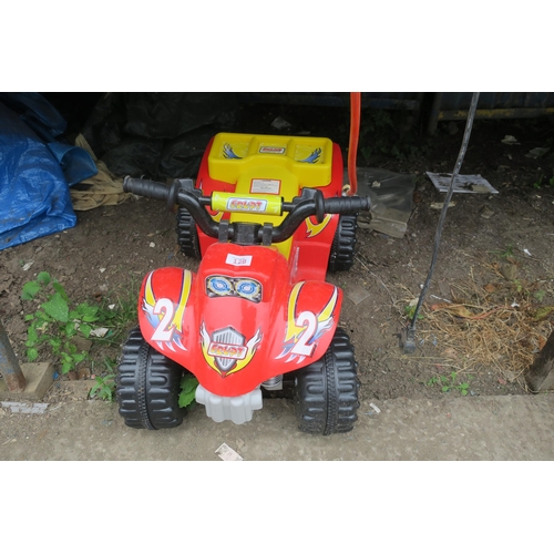 128 - CHILDS ELECTRIC QUAD BIKE