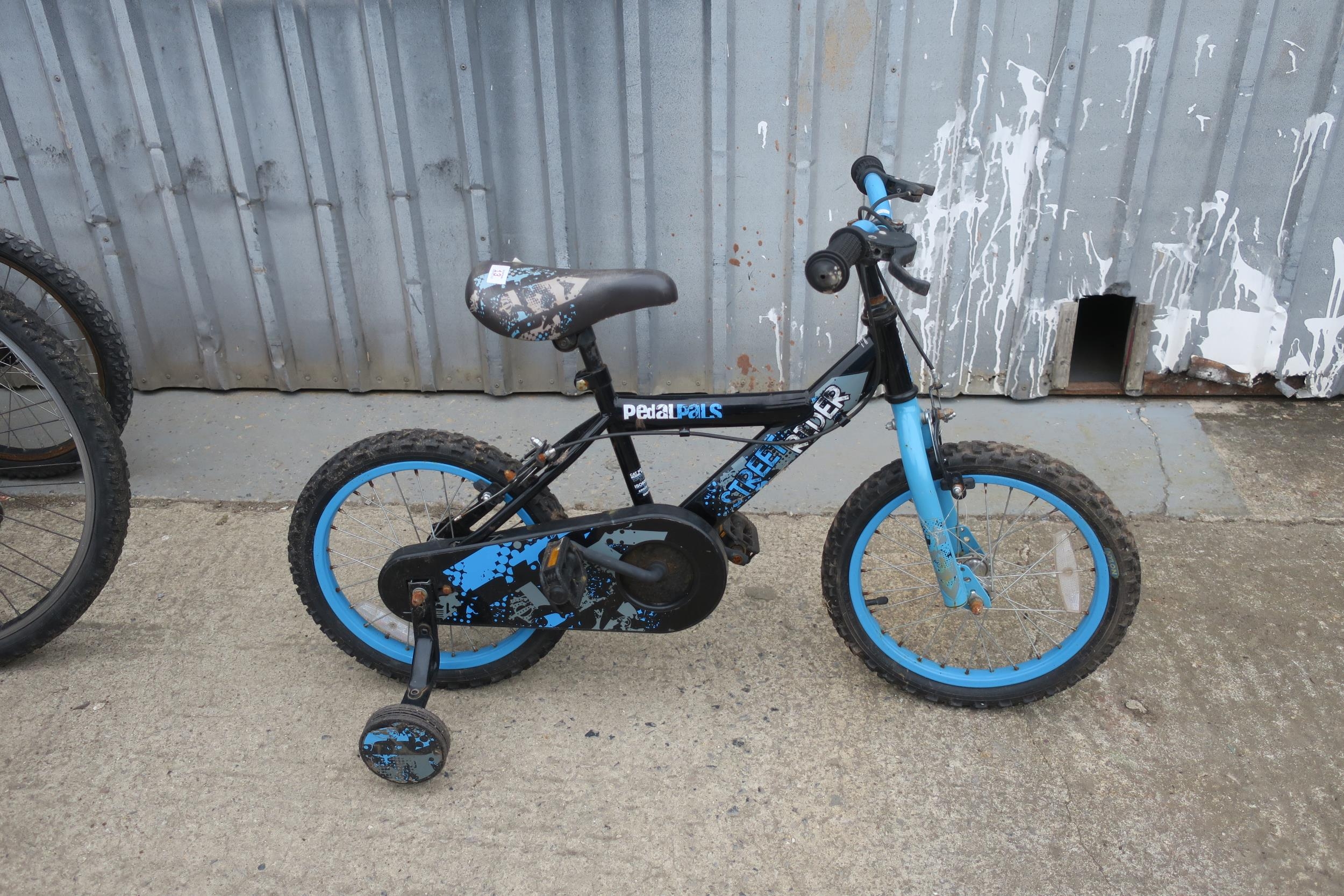 Pedal pals discount street rider bike