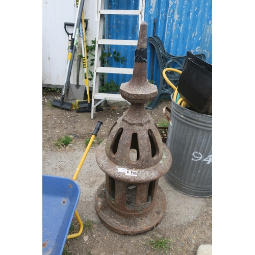 171 - VINTAGE CAST IRON AIR VENT