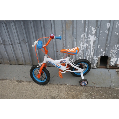 DUSTY CHILDS BICYCLE WITH STABILISERS