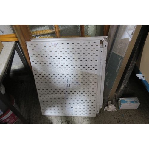 372 - TWO IKEA SKADIS PANELS