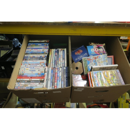 780 - 2 BOXES OF DVDS