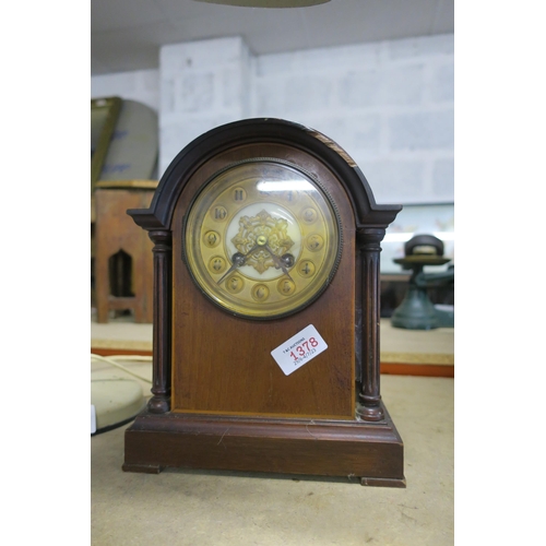 1378 - VINTAGE MANTLE CLOCK