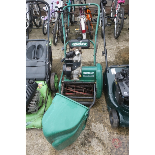 QUALCAST 35S PETROL LAWNMOWER