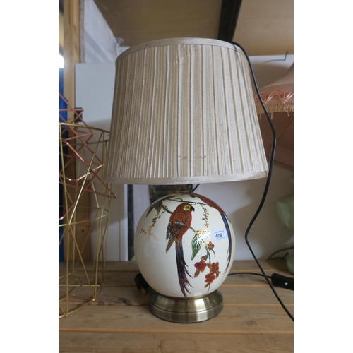 404 - CERAMIC TABLE LAMP