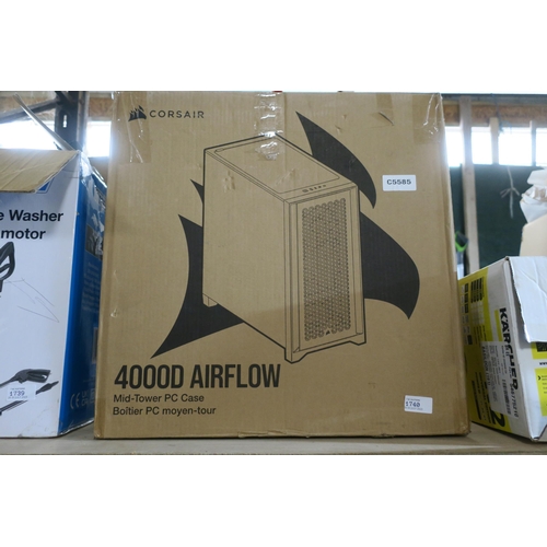 1740 - corsair 4000 airflow mid tower pc case