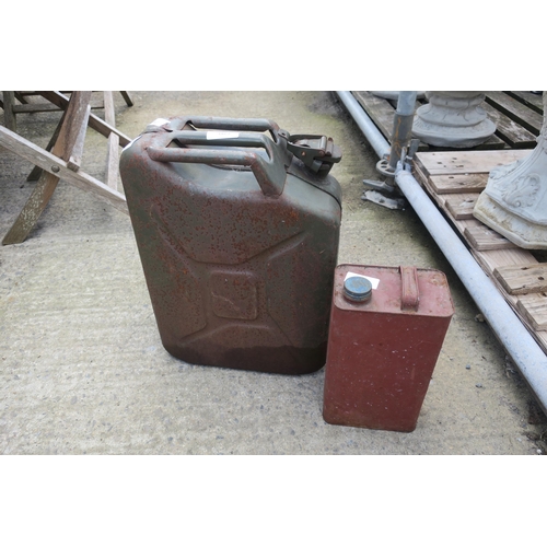 242 - JERRY CAN AND PETROL CAN