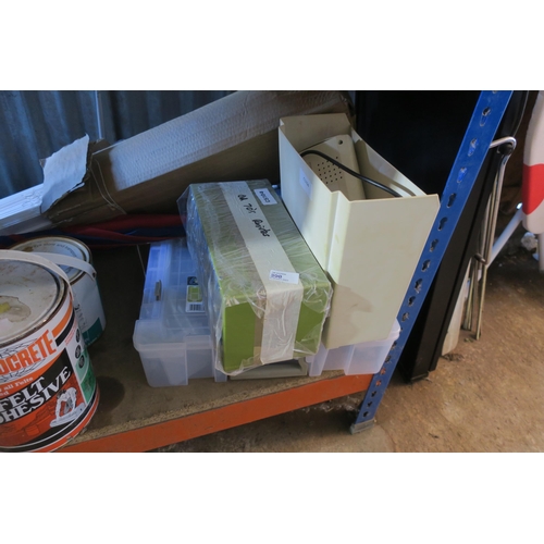 390 - CONTAINER OF ELECTRICAL COMPONENTS , STORAGE BOX AND LAMINATOR