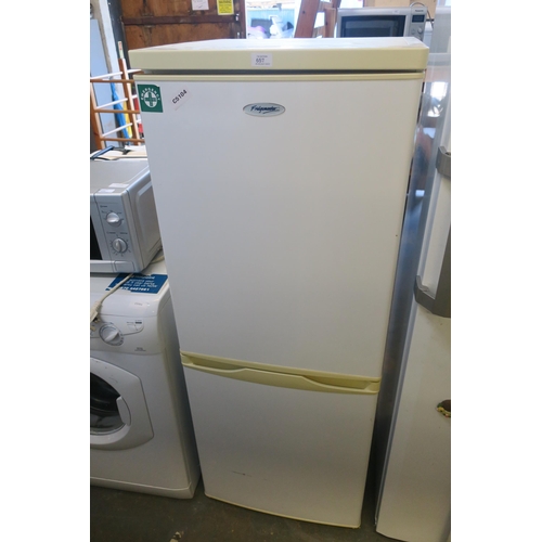 657 - FRIDGEMASTER FRIDGE FREEZER