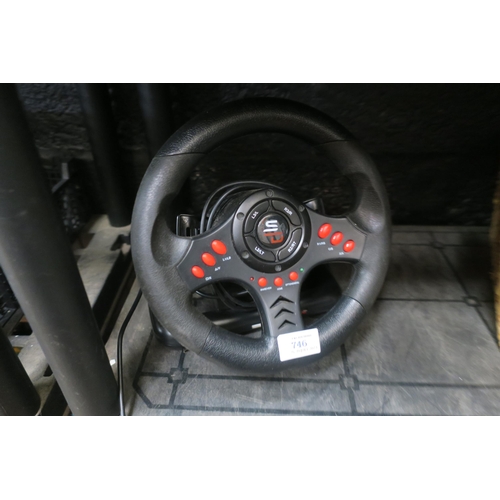 746 - SUPERDRIVE RACING WHEEL