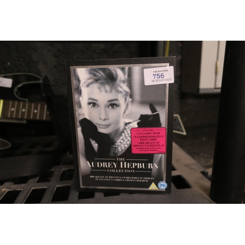 756 - AUDREY HEPBURN COLLECTION DVDS