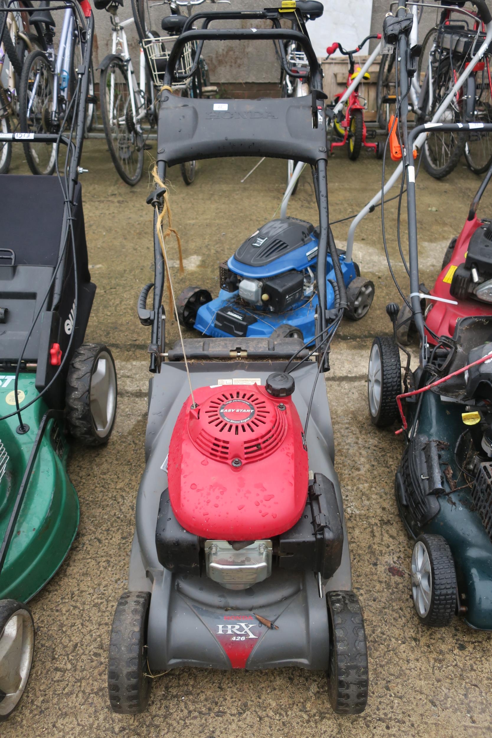 HONDA HRX426 PETROL MOWER WITH ROLLER