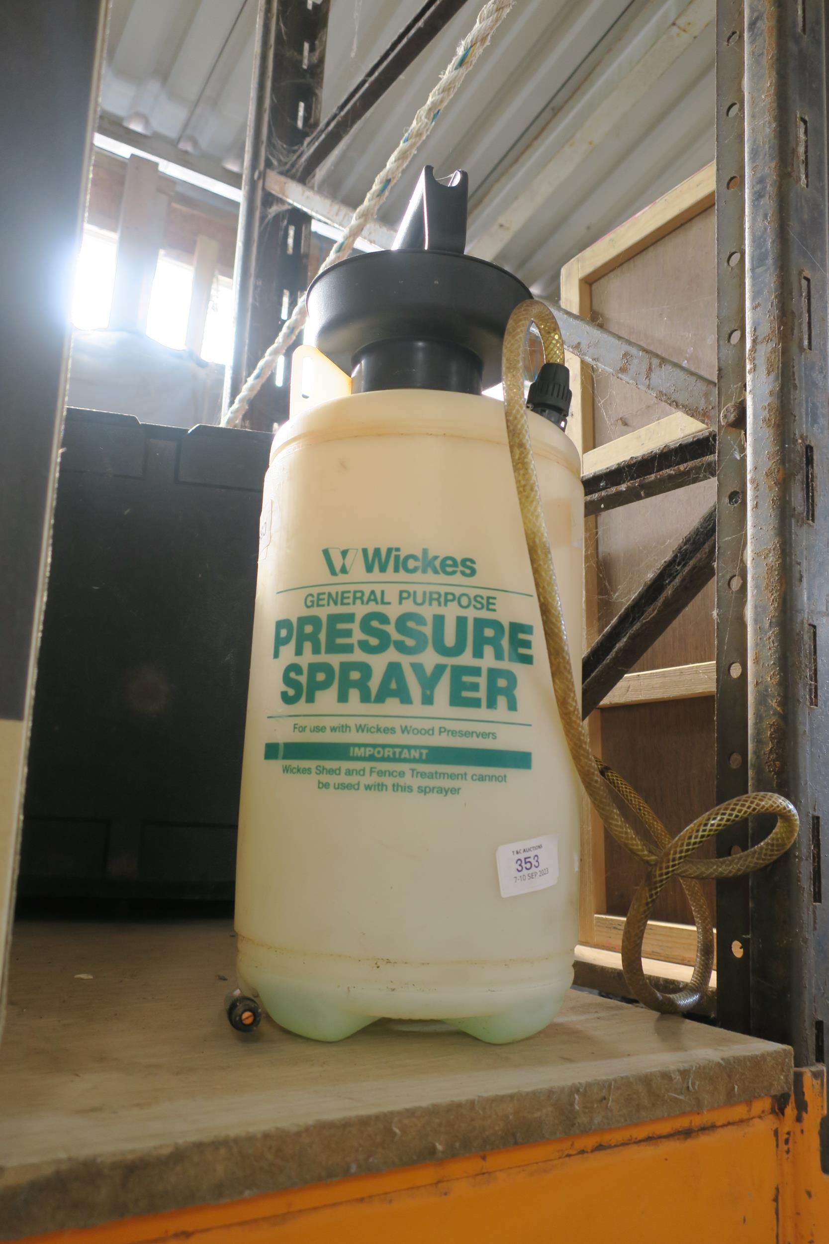 Wickes deals fence sprayer