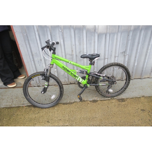 52 - GREEN 'XPANDER' BICYCLE