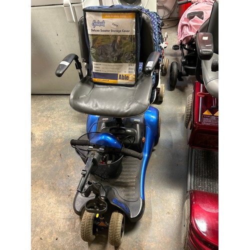 50C - SHOPRIDER MOBILITY SCOOTER AND STORAGE COVER