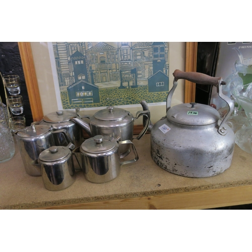 1307 - STOVETOP ALUMINIUM KETTLE