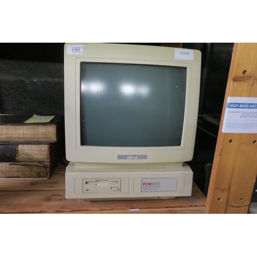 1351 - RETRO AMSTRAD PERSONAL COMPUTER