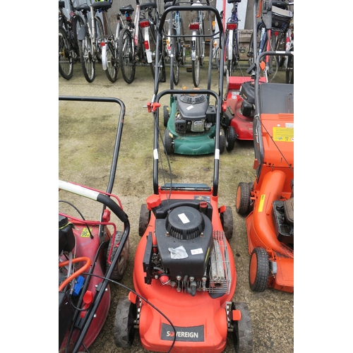 Sovereign petrol deals mower