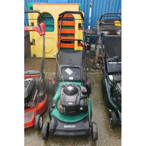 Qualcast petrol lawnmower hot sale