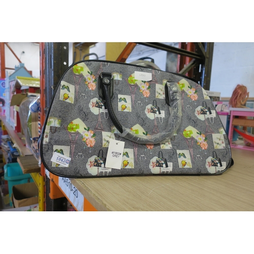 1042 - GREY TRAVEL BAG