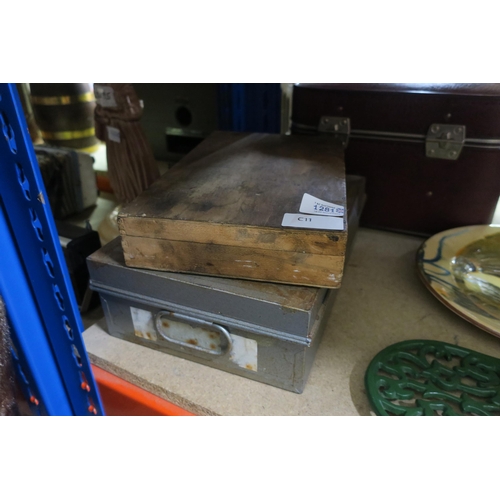 1281 - PAIR OF VINTAGE BOXES