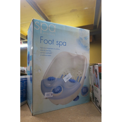 632 - SPA SENSATIONS FOOTSPA