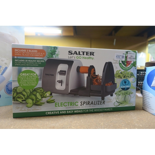 633 - SALTER ELECTRIC SPIRALISER