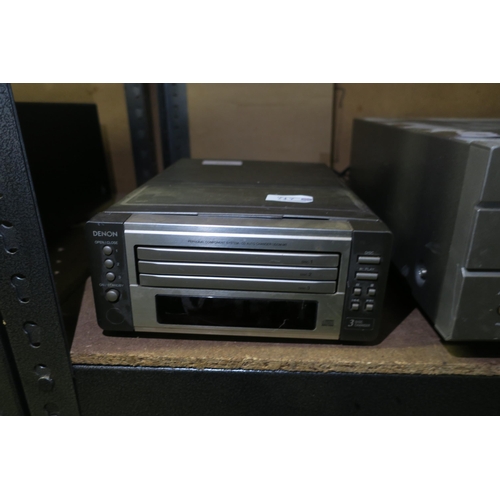 717 - DENON PERSONAL COMPONENT SYSTEM/CD AUTO CHANGER UDCM-M7