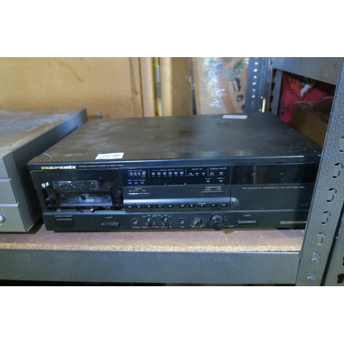 719 - MARANTZ STEREO DOUBLE CASSETTE DECK SD315