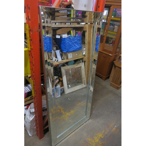 815 - LARGE FRAMED MIRROR