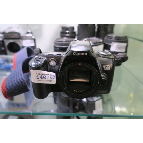 1407 - CANON EOS 500 CAMERA