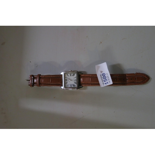 1500 - EVE MON CROIS WATCH WITH LEATHER STRAP