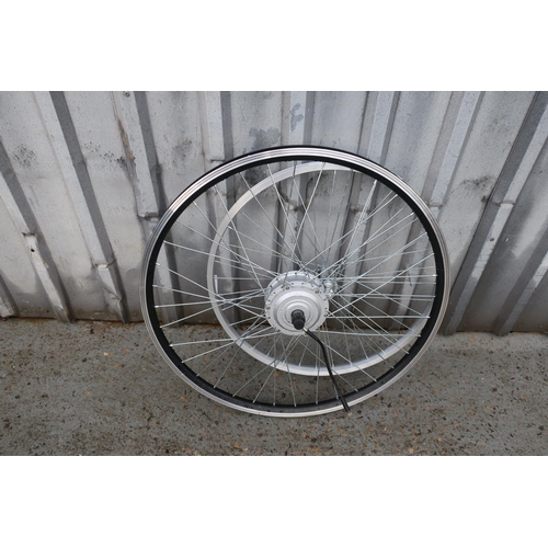 11 - 1 ELECTRIC BIKE WHEEL AND 1 OTHER