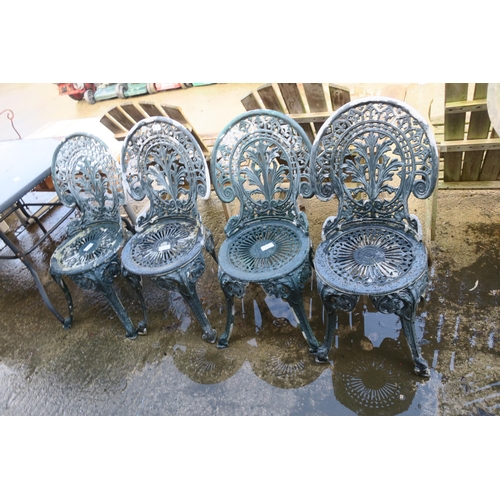 44 - CAST ALI GARDEN CHAIRS X4