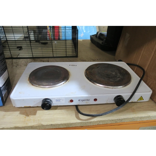 282 - ELGENTO 2 RING STOVE