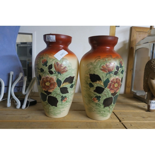 503 - PAIR OF VASES