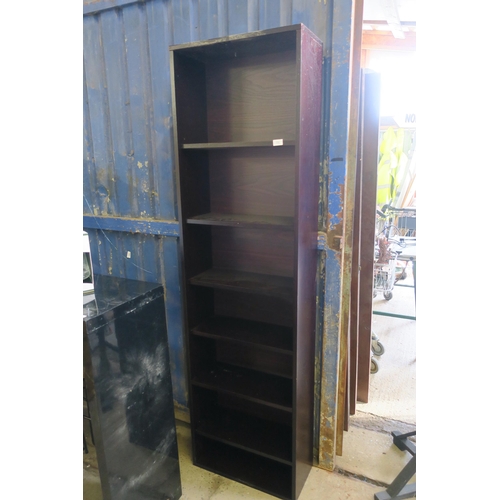 696 - TALL BOOKCASE