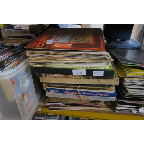 819 - STACK OF LPS