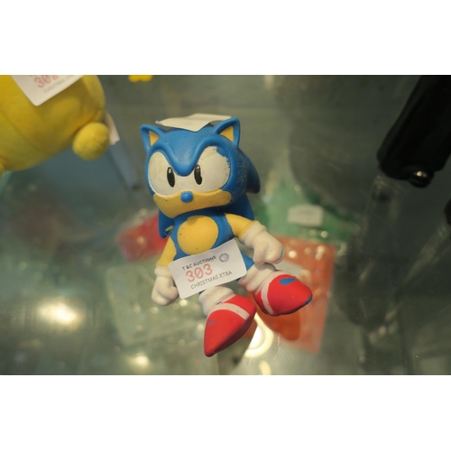 303 - RETRO RUBBER SONIC THE HEDGEHOG