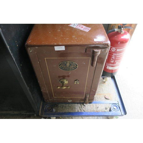 57 - SENTRY SAFE WITH 2 KEYS (IN office)