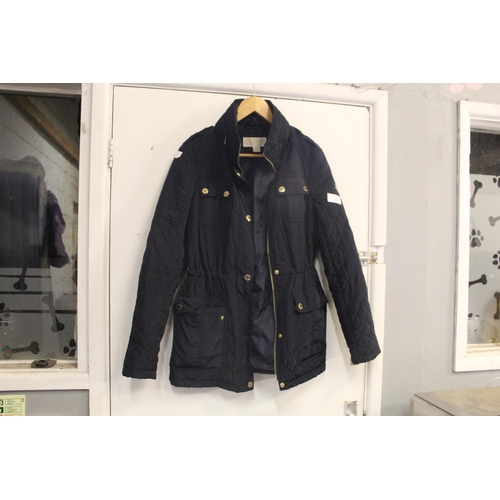 775 - MICHAEL KORS NAVY JACKET SIZE SMALL