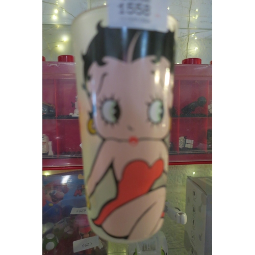 1558 - BETTY BOOP COLLECTORS GLASS