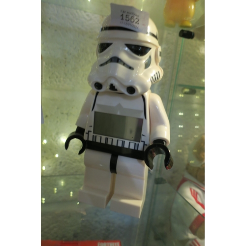 1562 - STORM TROOPER DIGITAL CLOCK