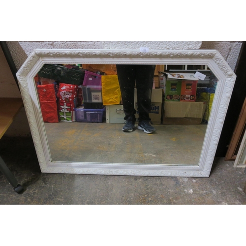 1693 - VINTAGE OVER MANTLE MIRROR