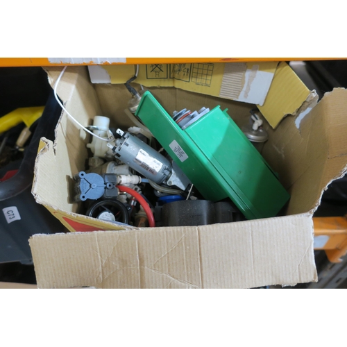 264 - BOX OF COFFEE MACHINE SPARES