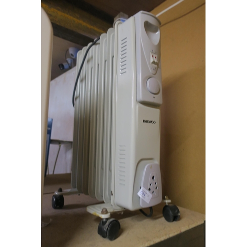 654 - DAEWOO OIL HEATER